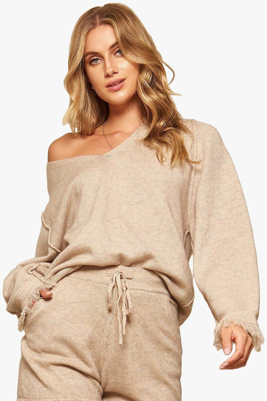 A Solid Knit Sweater