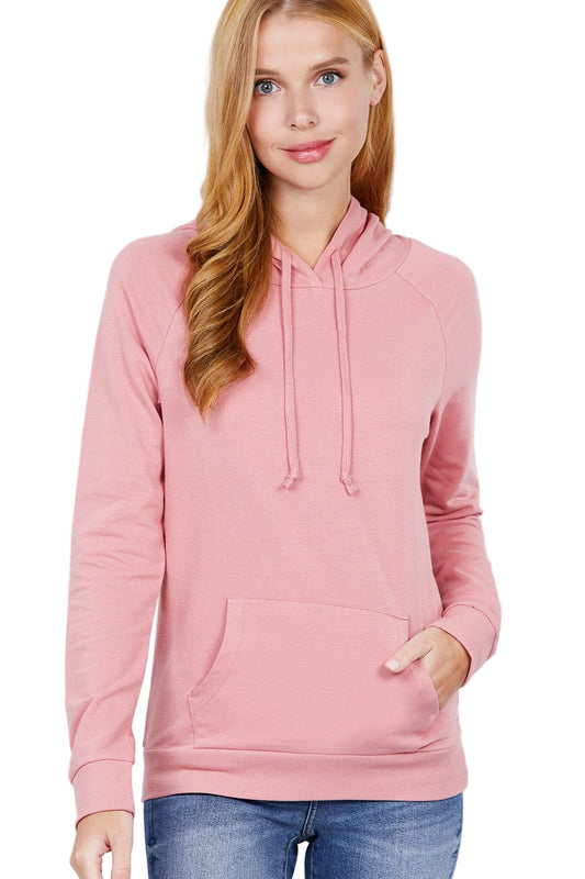 French Terry Pullover Hoodie