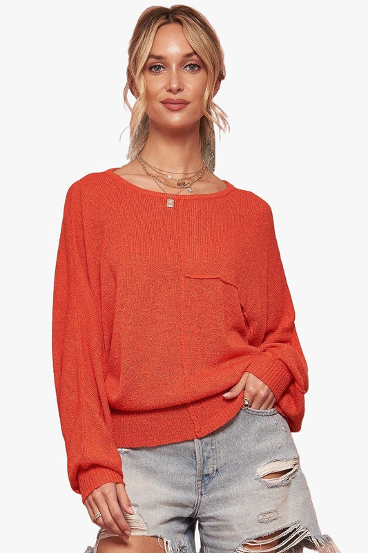 A Solid Knit Sweater