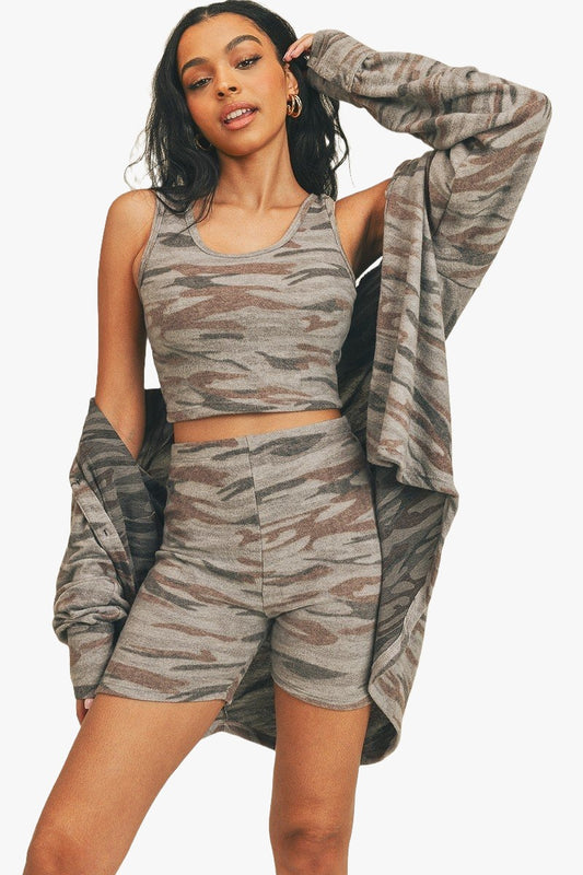 Cardigan Three Piece