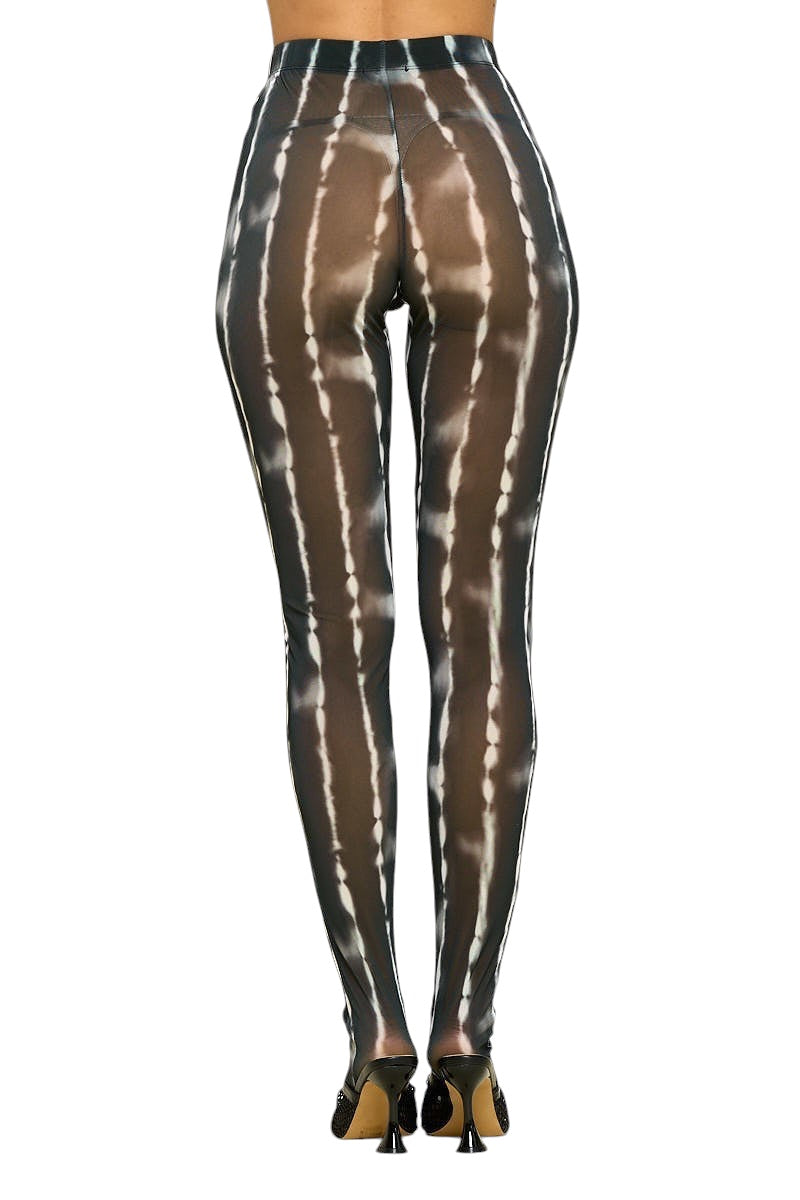 Sheer High Rise Leggings
