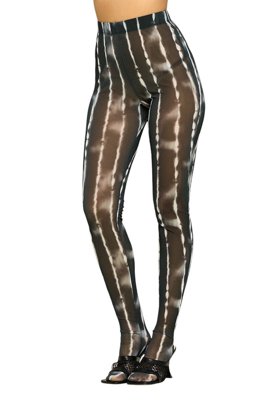 Sheer High Rise Leggings