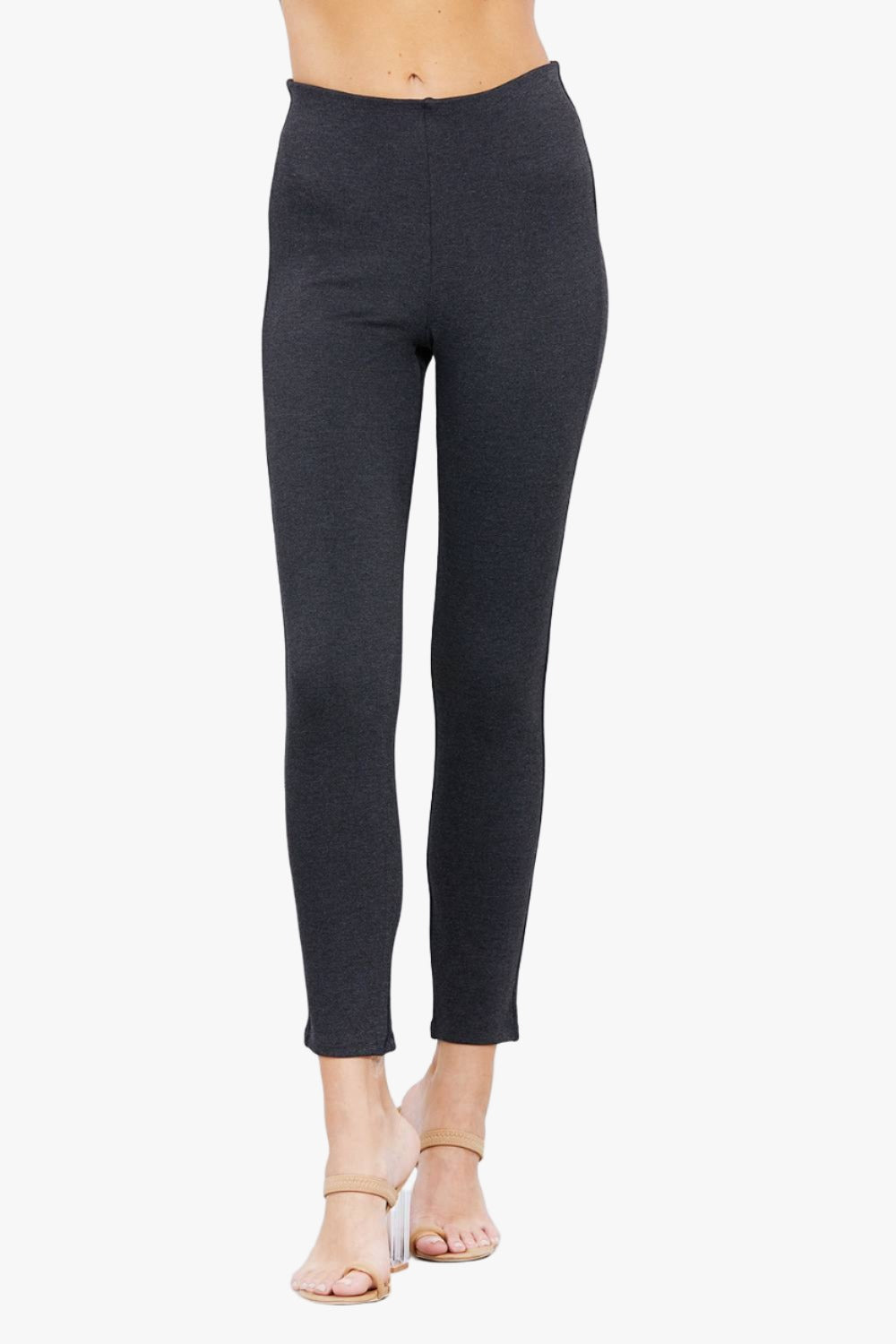 Waist Elastic Band Ponte Pants