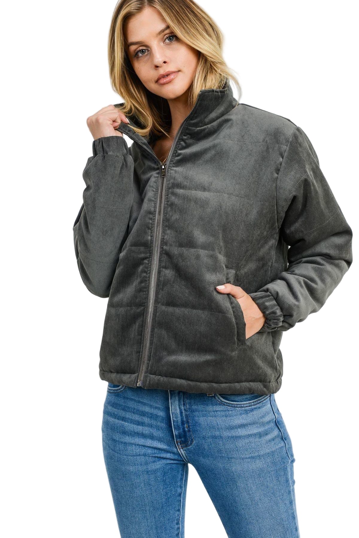 Puffy Long Sleeves Jacket