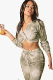 Tie Dye Ribbed Sweater Set