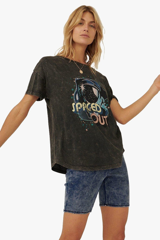 A Mineral Washed Graphic T-shirt