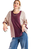Multi Color Thread Sweater