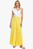 Cami Asymmetrical Ruffle Detail Pleated Bottom Jumpsuit