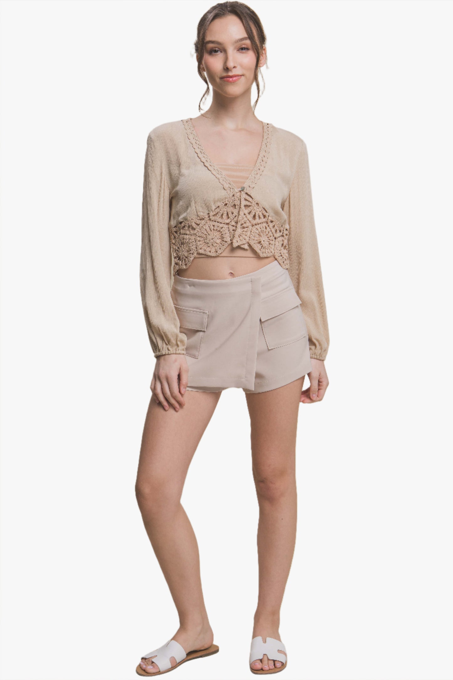 Vertigo Skorts With Cargo Pockets