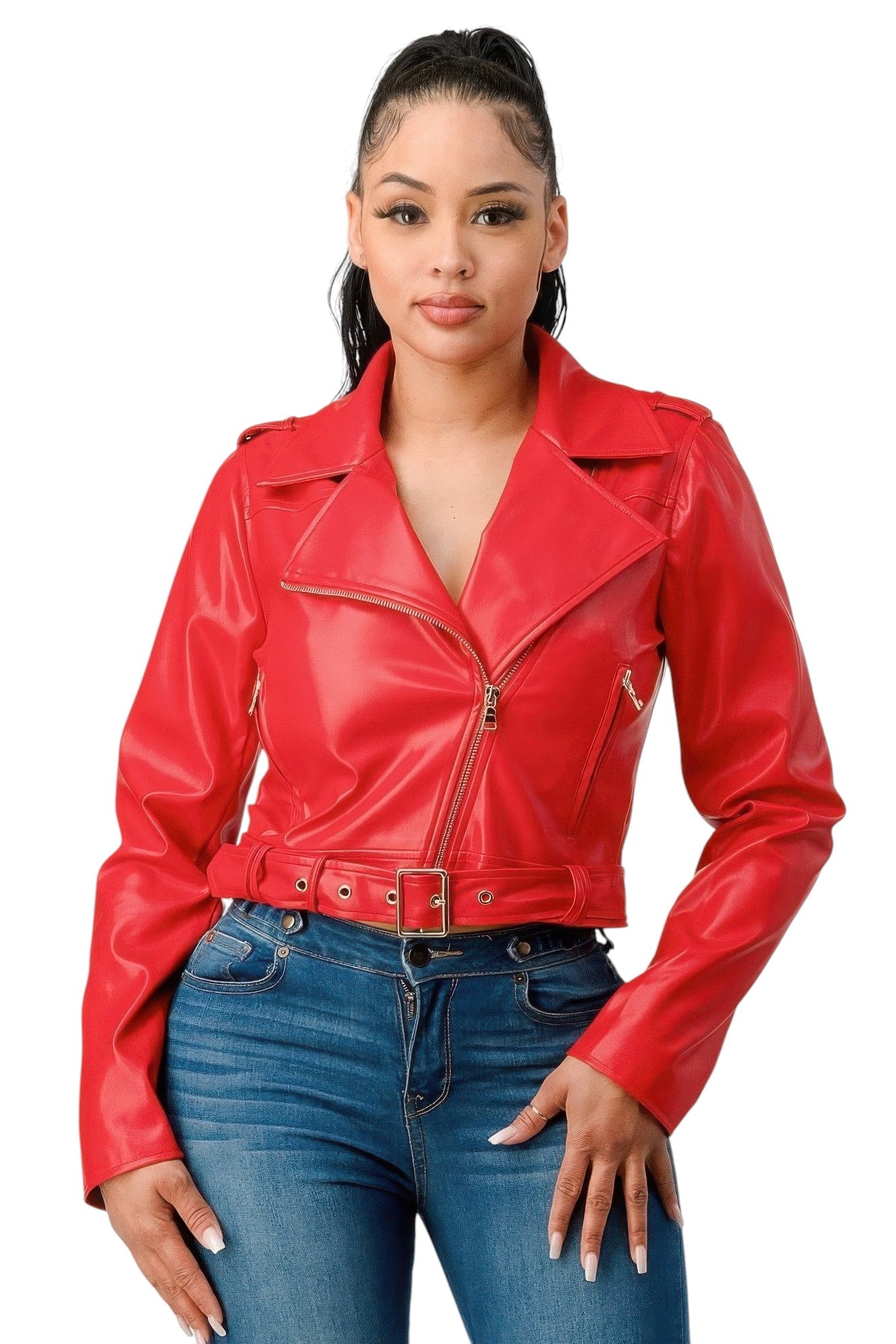 Pu Leather Jacket