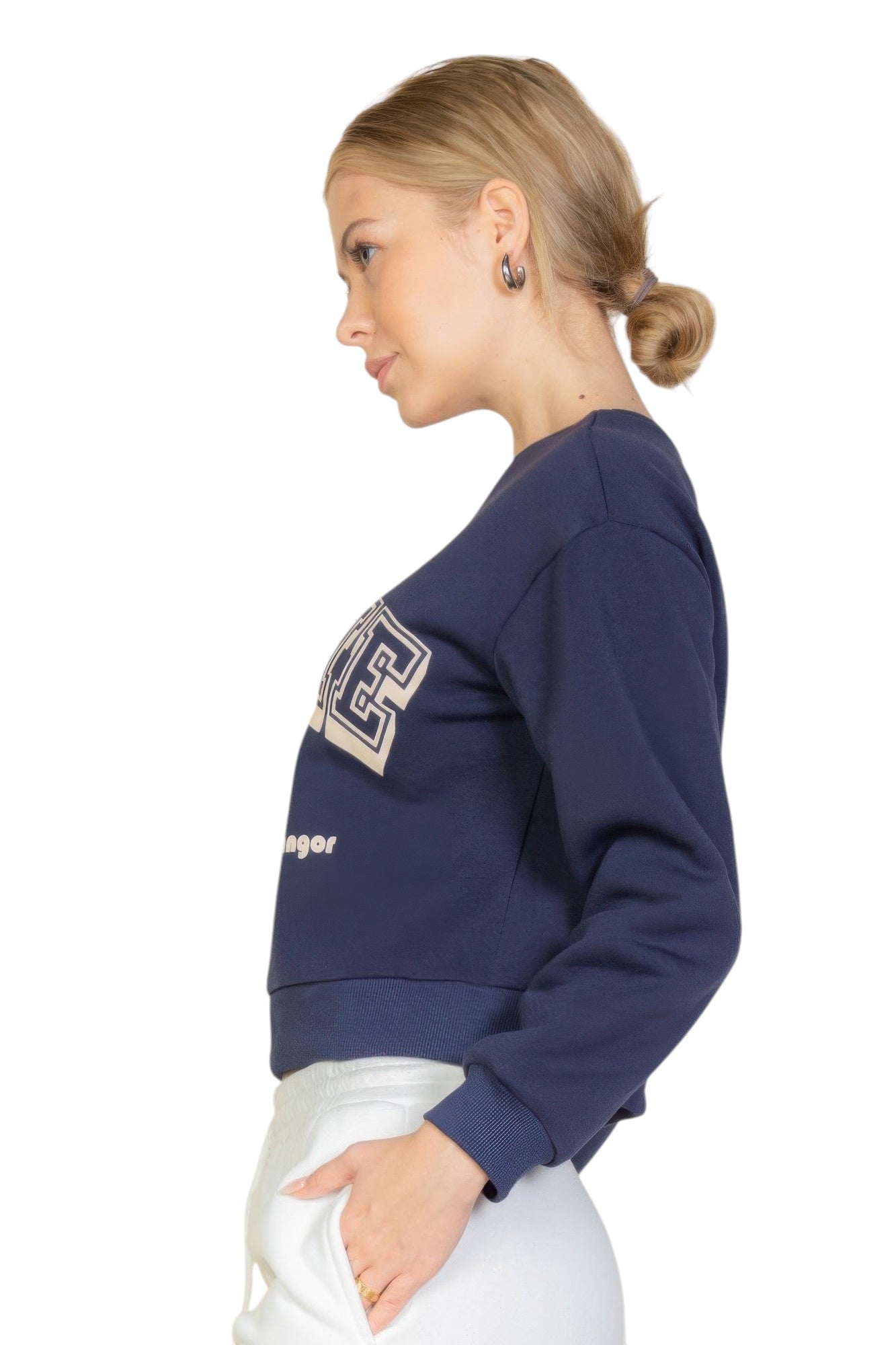 Graphic Drop Shoulder Sweatshirt