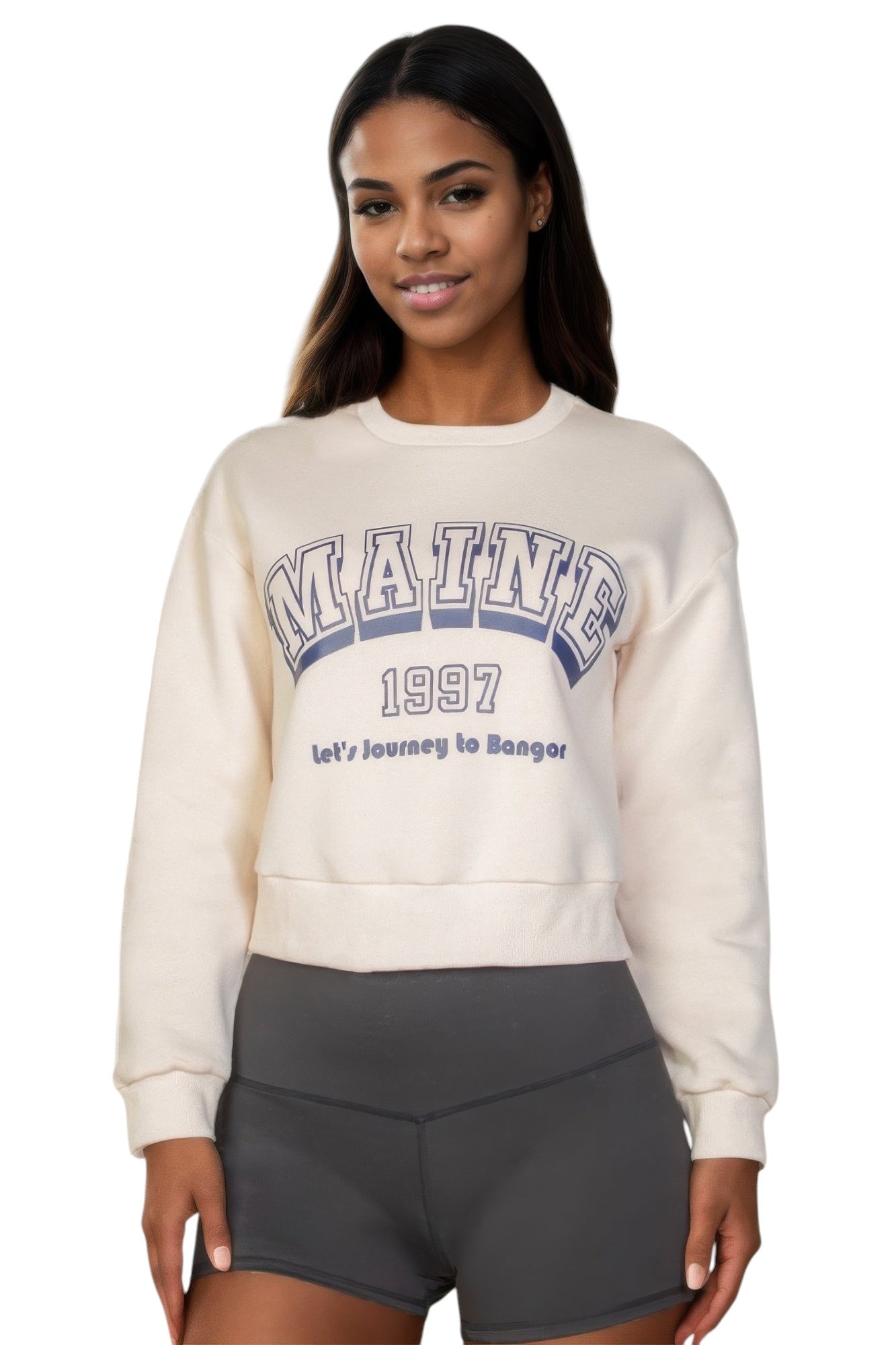 Graphic Drop Shoulder Sweatshirt