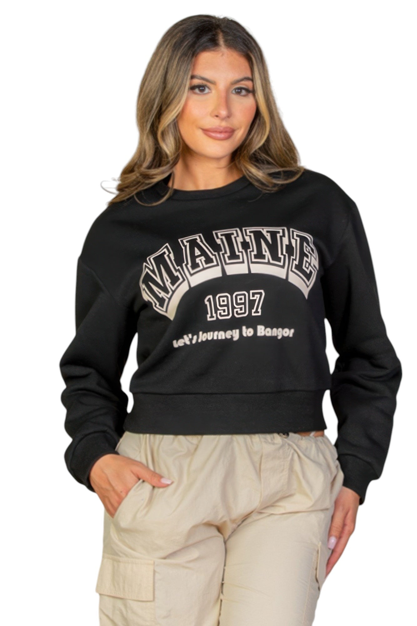 Graphic Drop Shoulder Sweatshirt