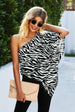 Black White Striped